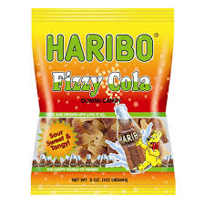 Haribo Fizzy Cola, 5oz Bag