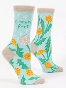 Blue Q "Never Fart" Women's Socks