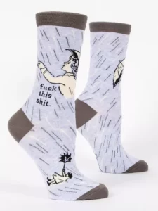 Blue Q "Fuck This Shit" Women's Socks
