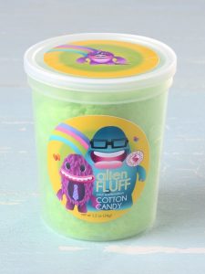 Alien Fluff Sour Watermelon Cotton Candy