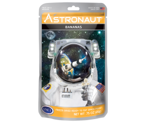 Astronaut Freeze Dried Fruit - Bananas