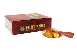 Fort Knox Chocolate Gold Coins Mesh Bag 1.5oz