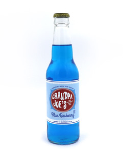Grandpa Joe's Blue Raspberry Soda - 2 Bottles