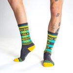 Gumball Poodle Socks - My Dog And I Talk Shit About You - Image 2