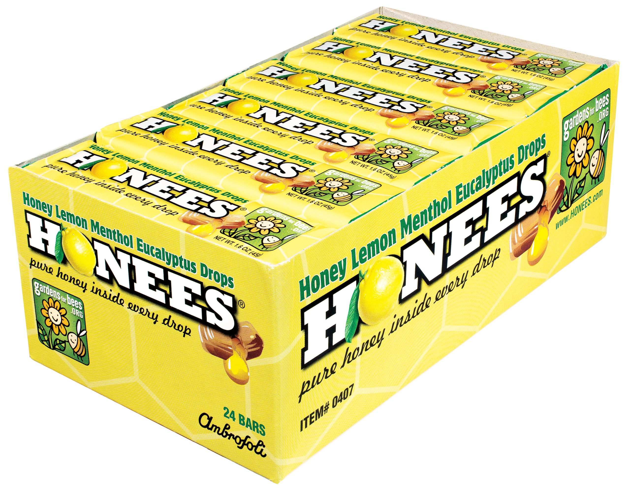 Honees Lemon Menthol Drops - Image 4