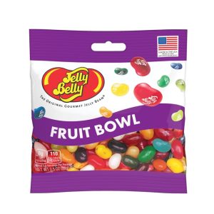 Jelly Belly Fruit Bowl, 3oz Peg Bag
