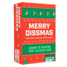 Merry Dissmas Family Holiday Party Game