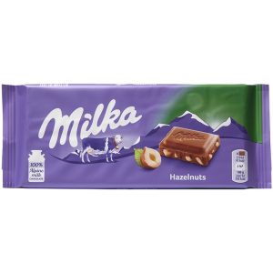 Milka Haselnuss - Broken Hazelnut Candy Bar