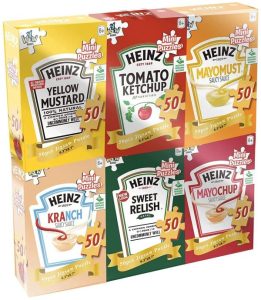 Mini Puzzles Heinz Sauces – 50 Pieces Per Puzzle