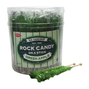 Rock Candy On A Stick - Green Apple