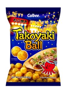 Calbee Takoyaki Ball - Corn Snacks
