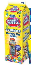 Dubble Bubble Gumballs - Machine Size Refill - 20oz Carton