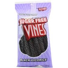 Sugar Free Red Vines Black