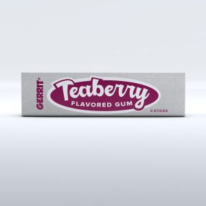 Teaberry Gum 5 Stick Pack