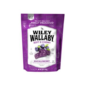 Wiley Wallaby Huckleberry Licorice 10oz Bag