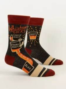 Blue Q "Whiskey" men's socks