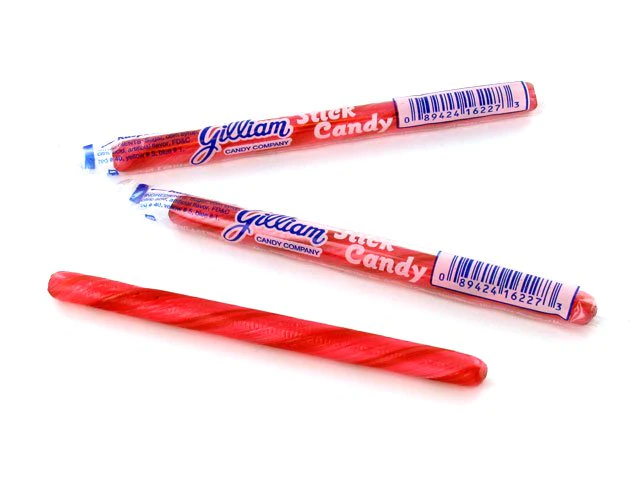 Gilliam Old Fashioned Candy Stick - Raspberry