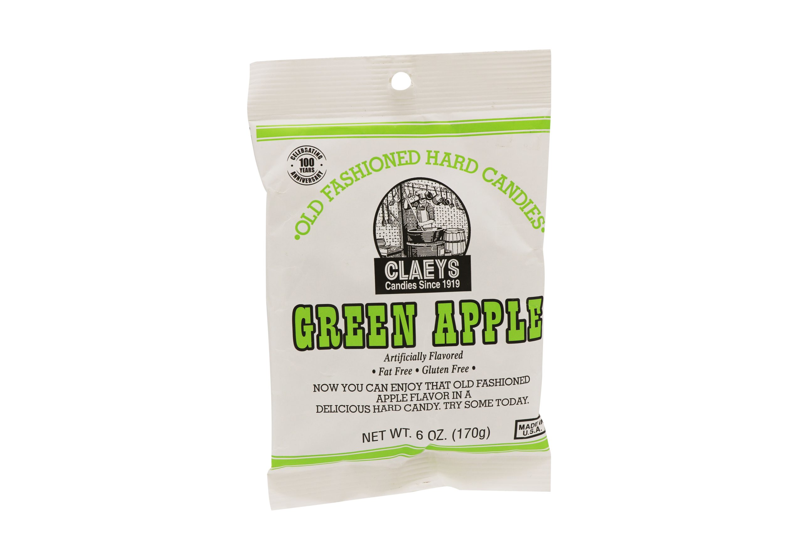 Claey's Green Apple, 6oz Bag