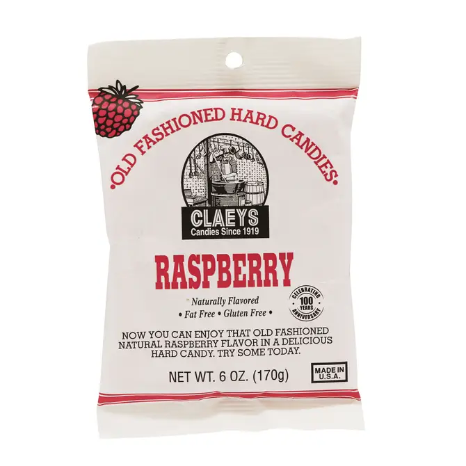 Claey's Raspberry, 6oz Bag