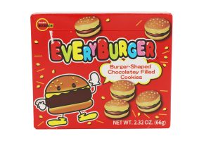 Everyburger - Burger-Shaped Cookies, 2.32oz Box