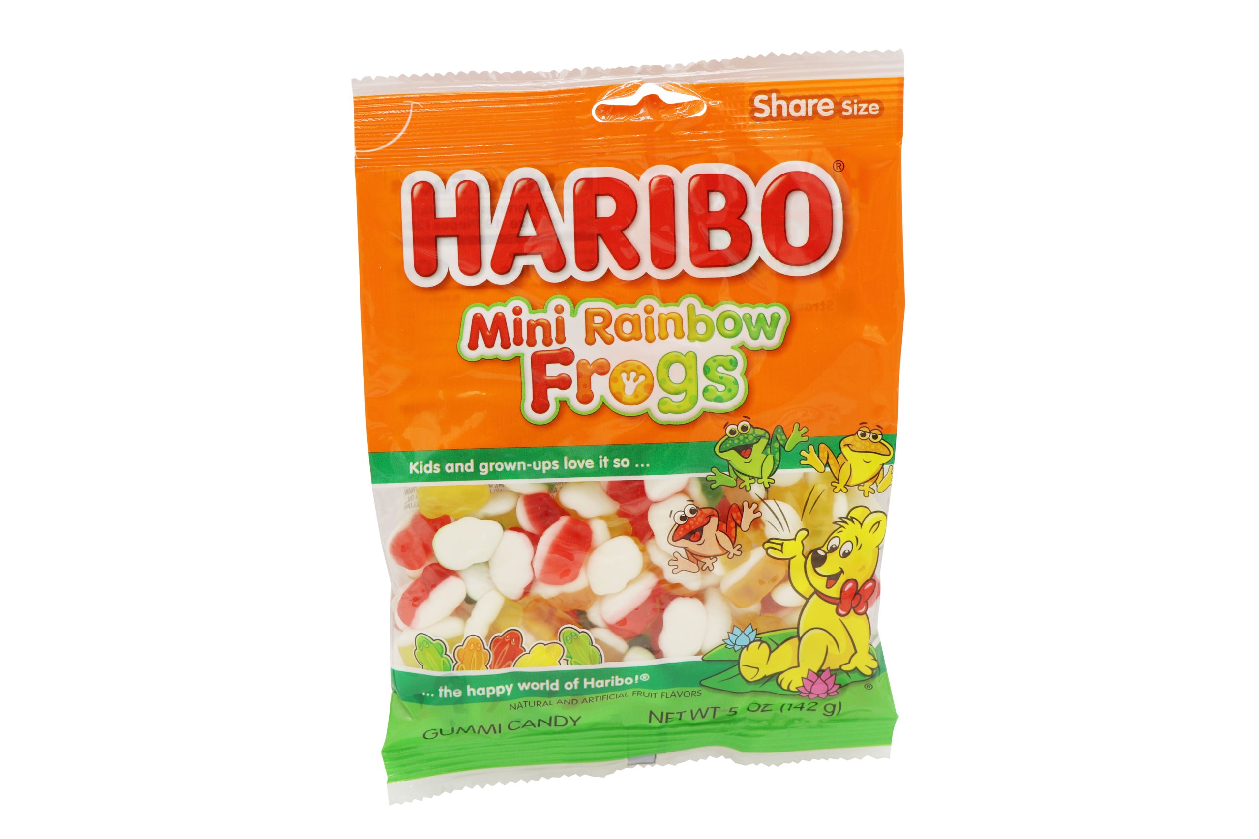 Haribo Mini Rainbow Frogs 5oz Bag