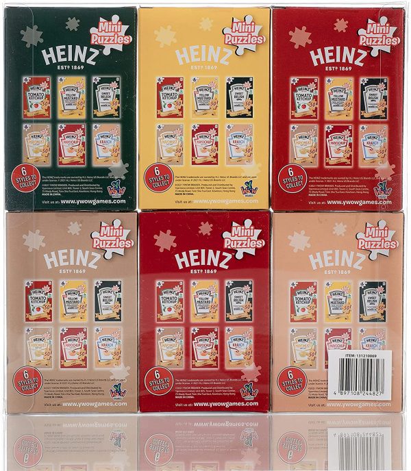 Mini Puzzles Heinz Sauces – 50 Pieces Per Puzzle - Image 3