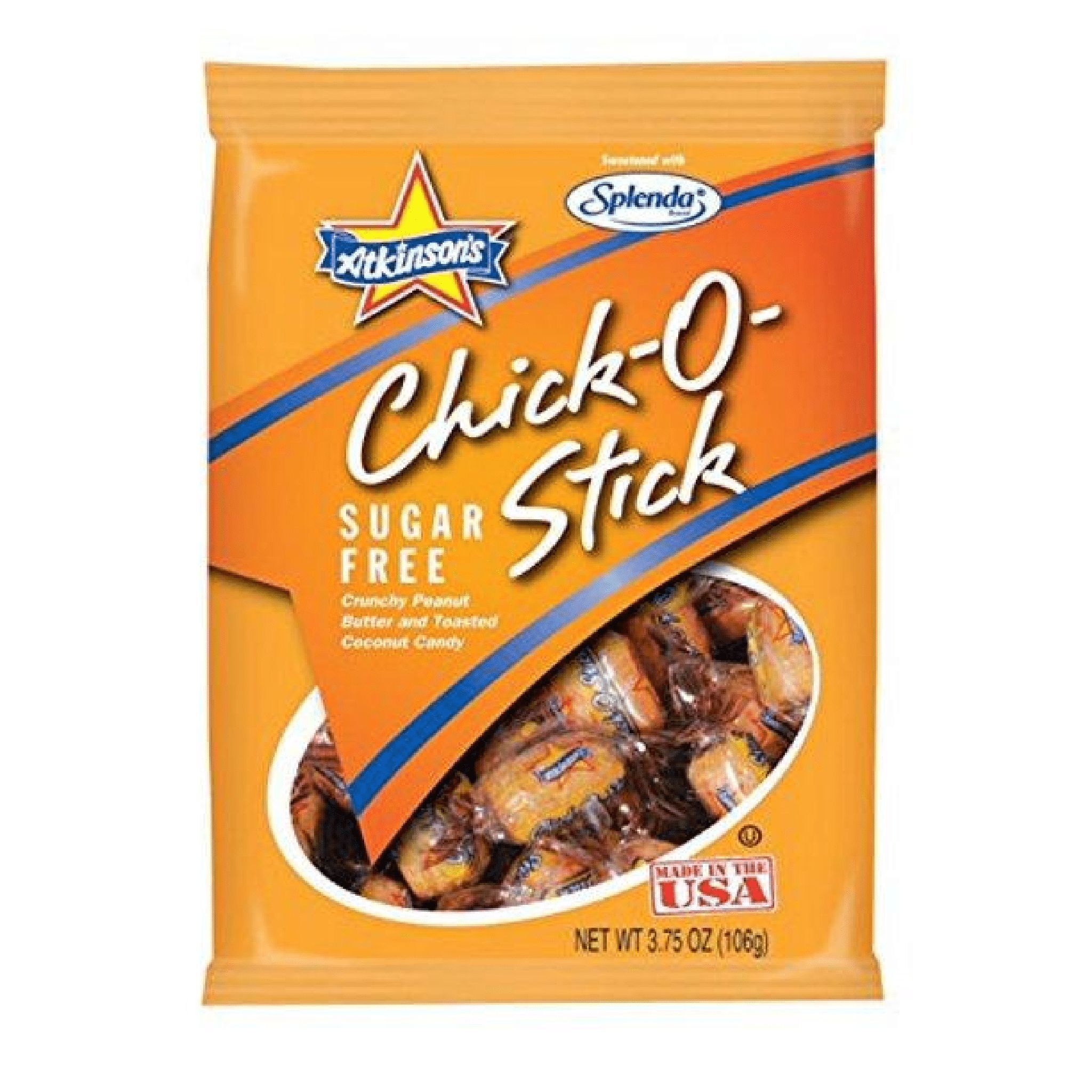 Sugar Free Chick-O-Stick Nuggets, 3.75oz Bag