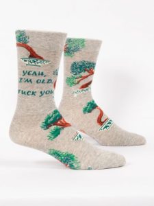 Blue Q - Yeah I'm Old, Fuck You - Men's Socks