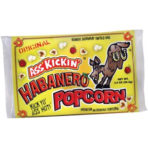 Ass Kickin' Habanero Microwave Popcorn