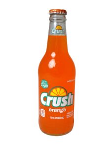 Crush Orange Glass Bottle Soda 12oz - 2 Pack