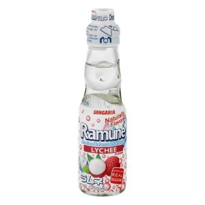 Ramune - Lychee 6.76FL.OZ. Bottles - 2 Pack
