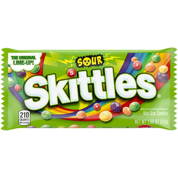 Sour Skittles 1.80oz Bags