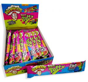 Warheads 2 in 1 Taffy Bar