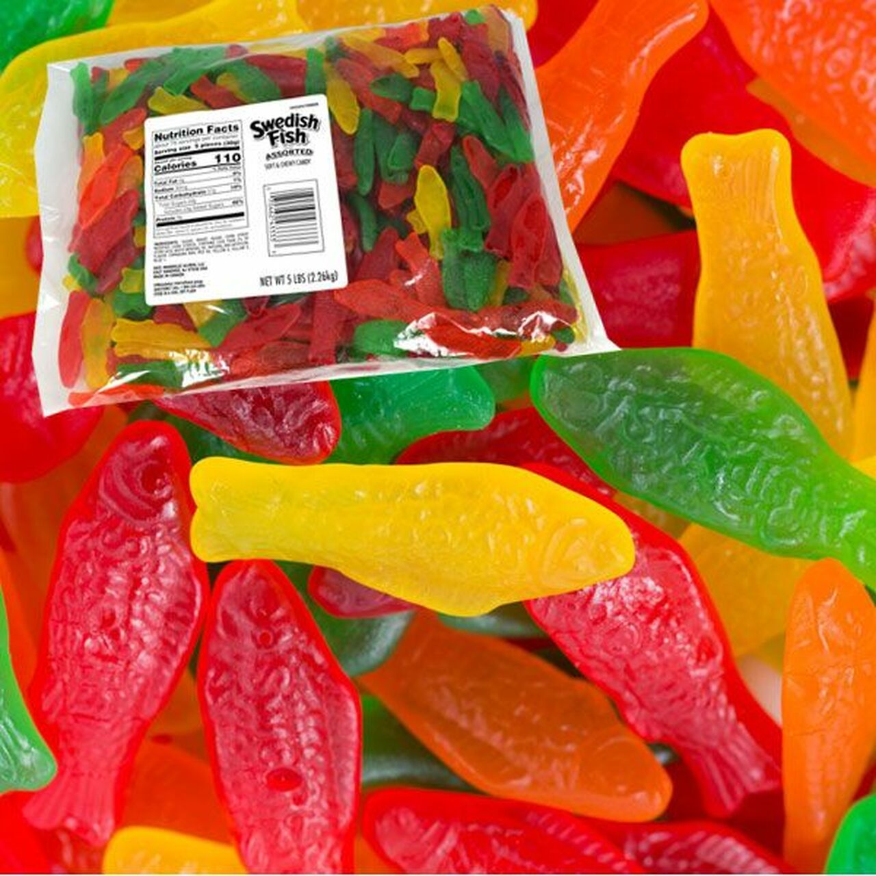 Bulk Candy - Swedish Fish Assorted Flavors - Image 2