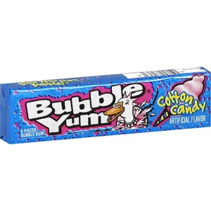 Bubble Yum Cotton Candy 5 Piece Pack