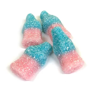 Bulk Candy - Small Sour Bubble Gum Cola Bottles