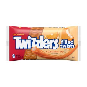 Twizzlers Orange Cream Pop Licorice 11oz Bag