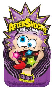 Aftershocks Popping Candy - Grape .33oz