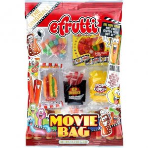 efrutti Movie Bag Gummi Candy 2.7oz Bag
