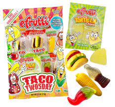 efrutti Taco Twosday Gummi Candy 2.7oz Bag