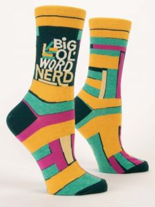 Blue Q - Big Ol' Word Nerd - Women's Socks