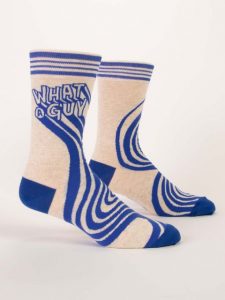 Blue Q - What A Guy - Men's Socks
