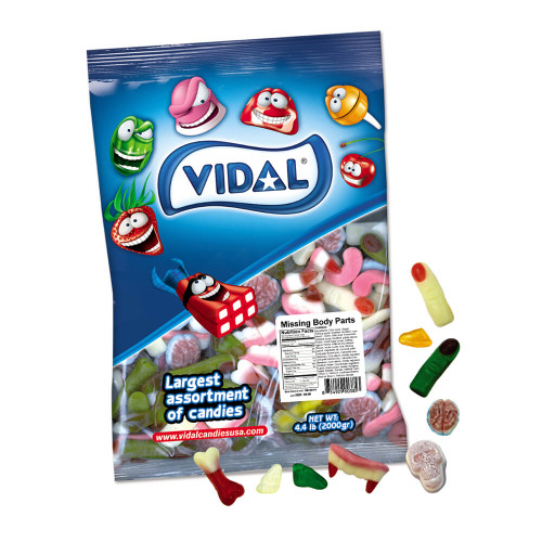 Bulk Candy - Vidal Missing Body Parts Gummi Candy - Image 2