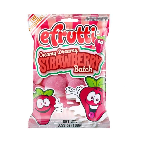 efrutti Creamy Dreamy Strawberry Batch - 3.5oz Bag