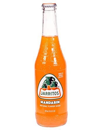 Jarritos Mandarin Flavored Glass Bottle Soda 2 Pack - 12.5oz