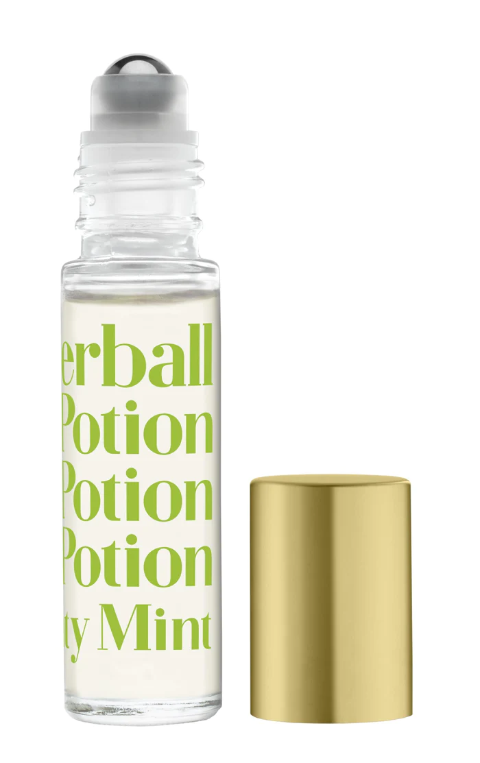 Vintage Rollerball Lip Potion - Mighty Mint