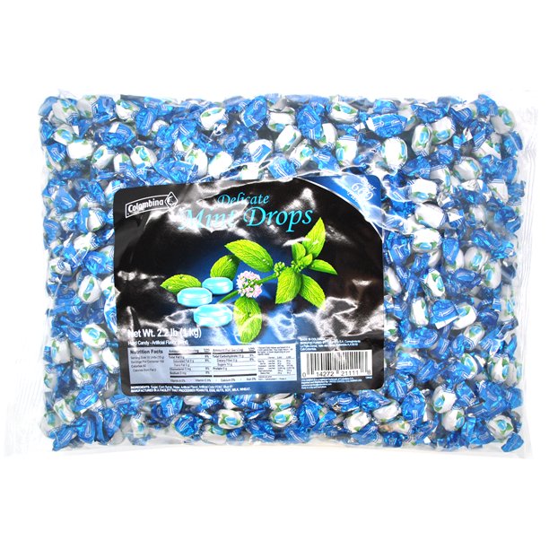 Bulk Candy - Colombina Delicate Mints 2.2lb Bag