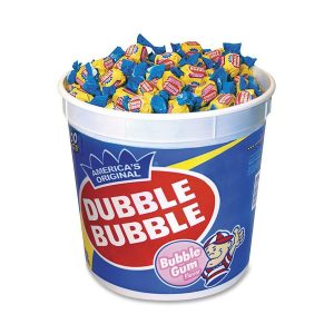 Dubble Bubble Gum 300 Piece Tub