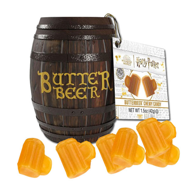 Harry Potter Butterbeer Candy - 1.5oz Barrel Tin