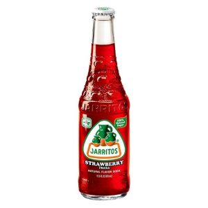 Jarritos Strawberry Flavored Glass Bottle Soda 2 Pack – 12.5oz